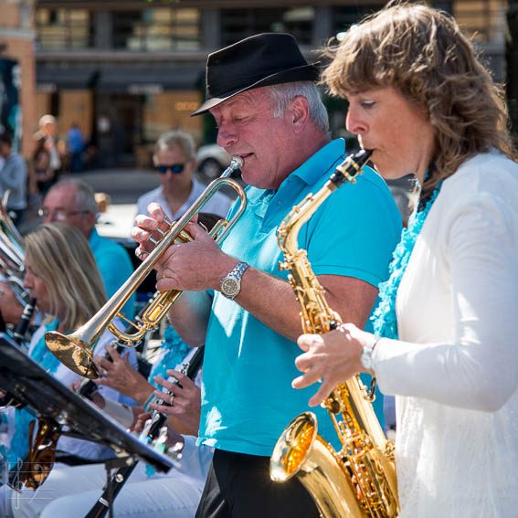 solister Solister på trompet og sax